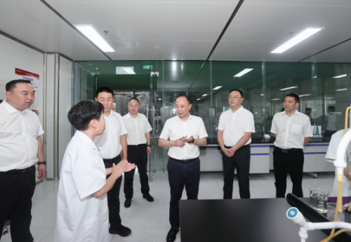 何樹平調研廣元經開區 以新材料技術開發服務驅動產業升級新引擎