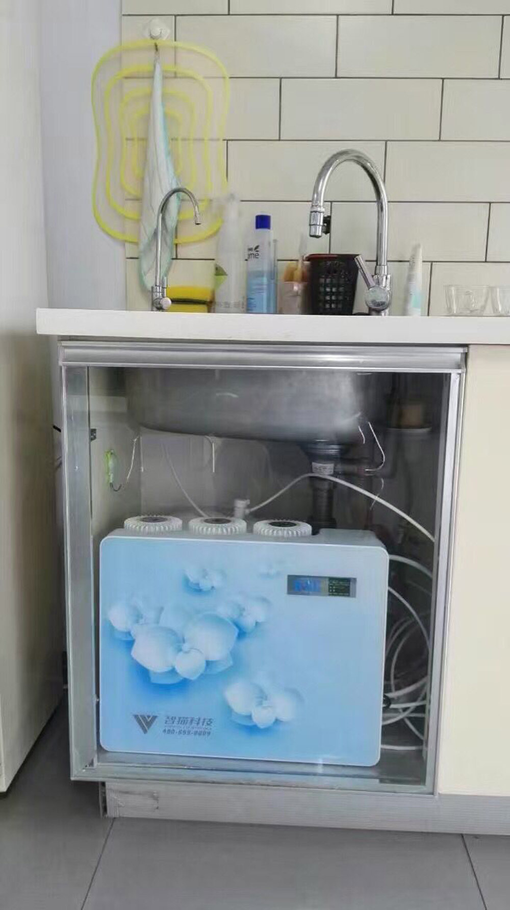 涿州智貓環保設備家用智能直飲水機安裝案例 科技點亮品質生活